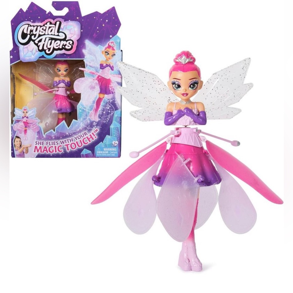 Crystal Flyers, Magical Flying Doll with Crystal Wings